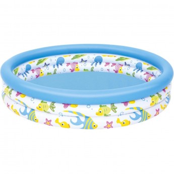 Детский надувной бассейн BESTWAY ОКЕАН 122х25см 140л, от 2 лет Детский надувной бассейн BESTWAY ОКЕАН 122х25см 140л, от 2 лет