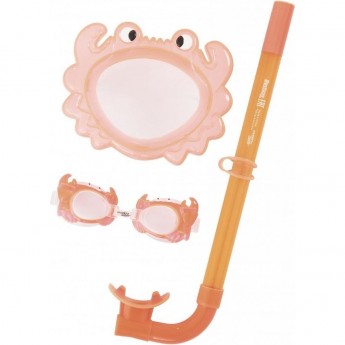 Комплект для плавания BESTWAY МОРСКИЕ ОБИТАТЕЛИ 3-6 лет, оранжевый