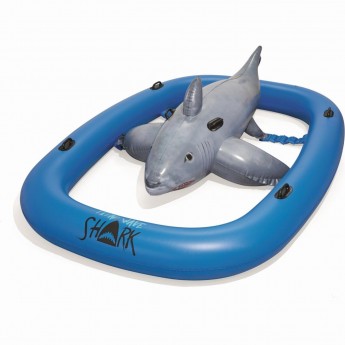 Надувная игрушка-наездник BESTWAY 41124 АКУЛА, 310х213см
