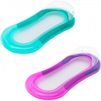 Надувной матрас-шезлонг для плавания BESTWAY AQUA 160х84см до 90кг